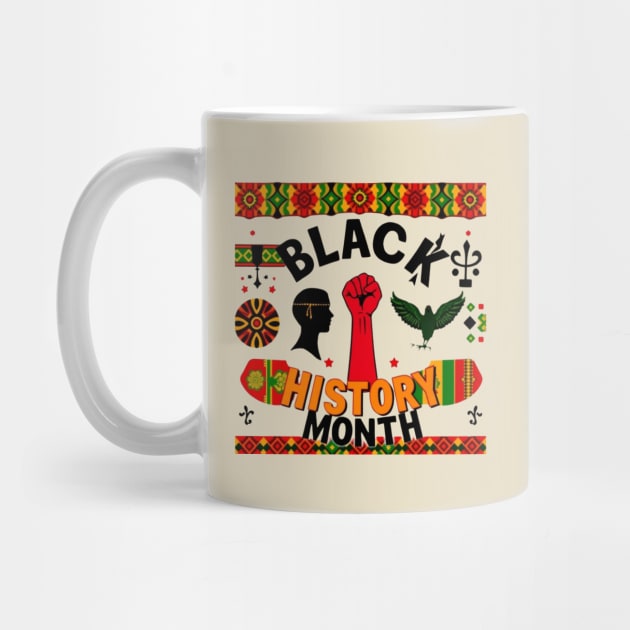Black History Month by Creatifly Graphic Tees